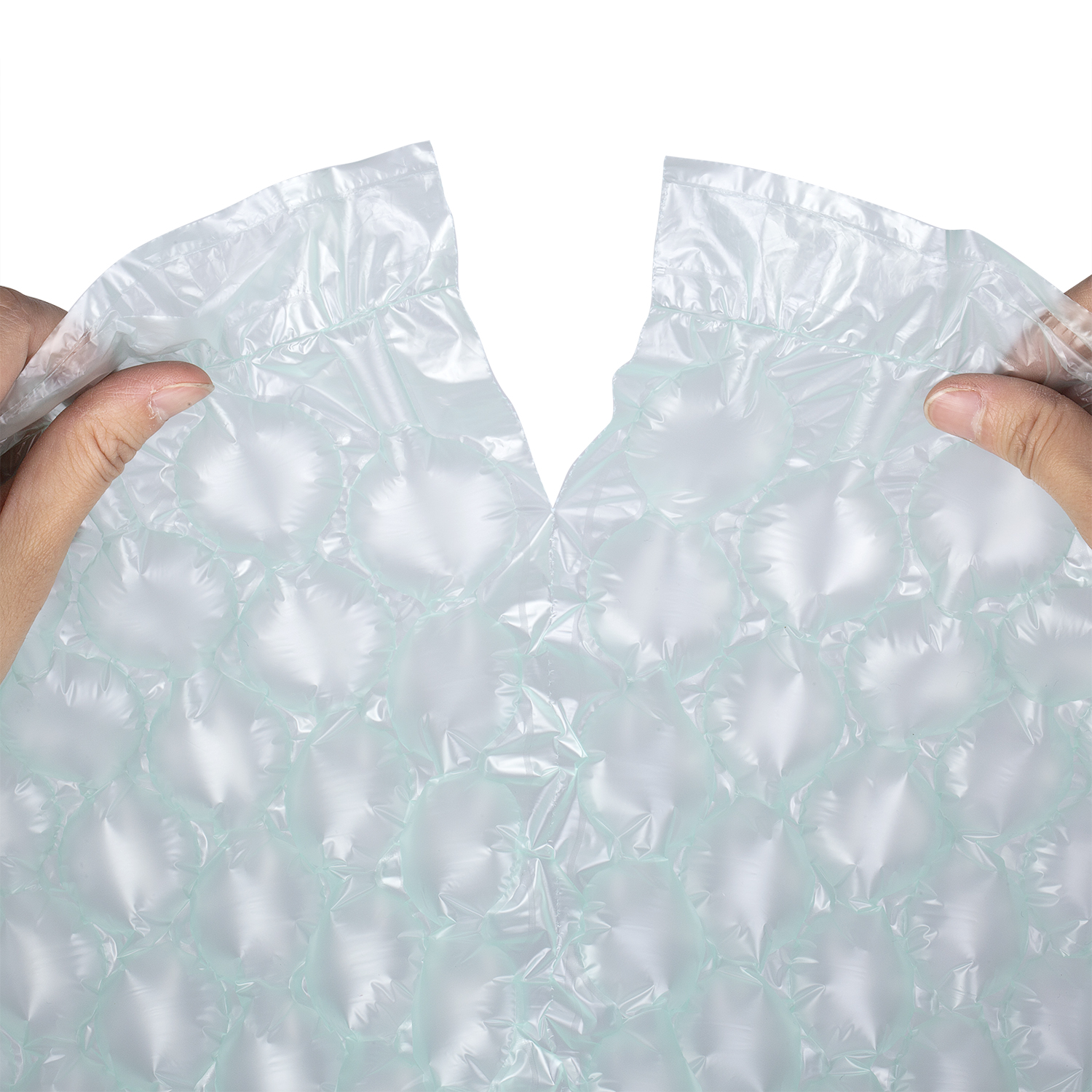 Bolsa de colchón de aire transparente a prueba de humedad para alimentos