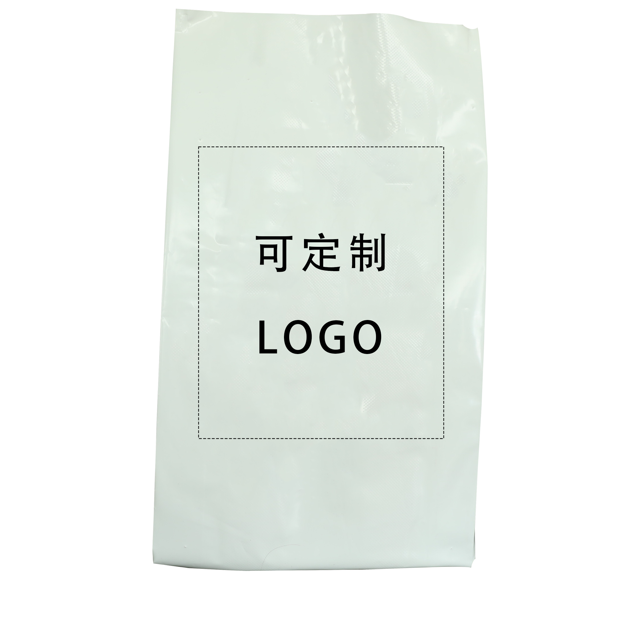 Bolsa de PE resistente con logotipo personalizado reciclable para forraje