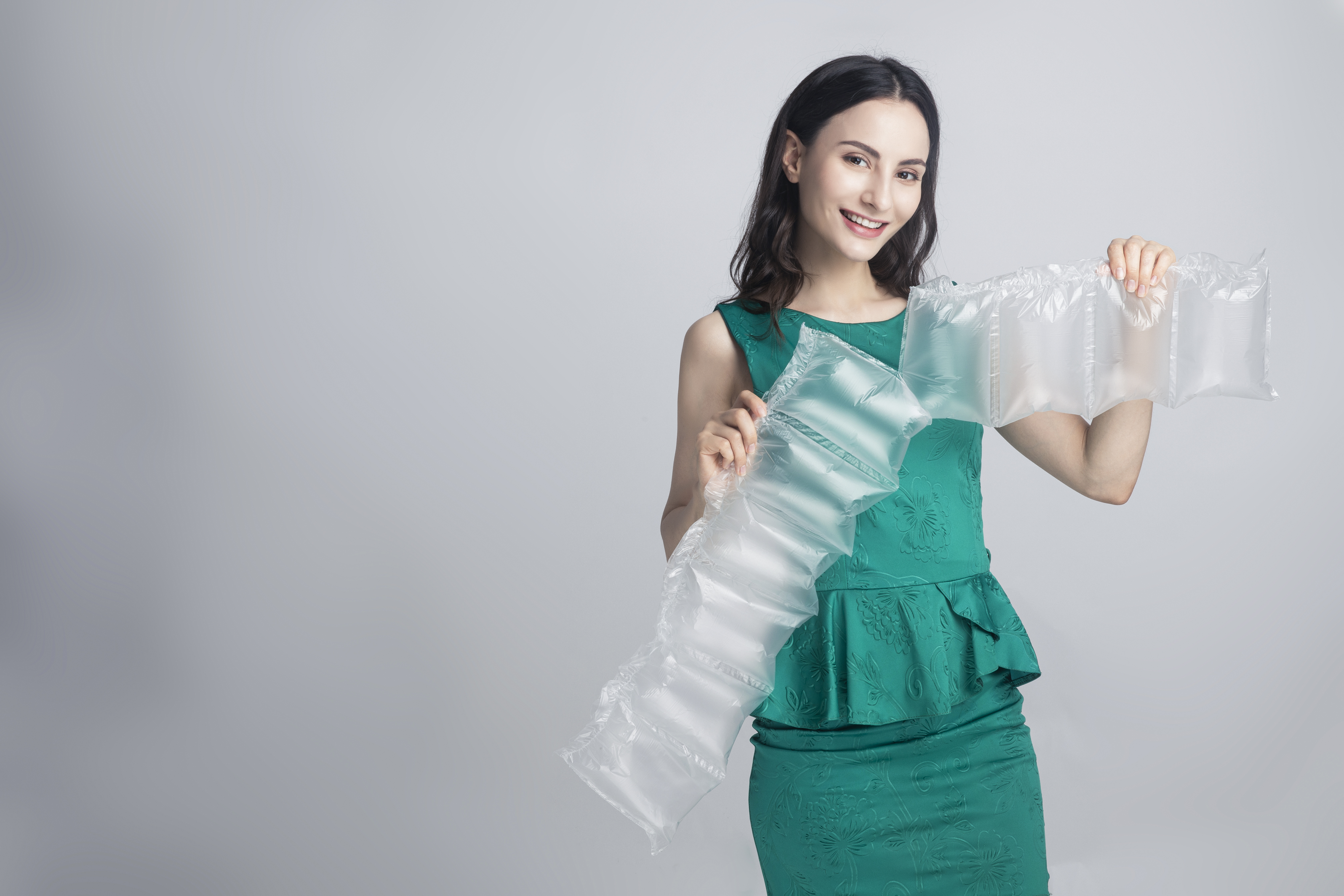 Almohada plástica popular del plástico de burbujas de aire